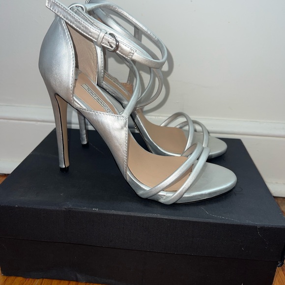 Tony Bianco Alita Titanium Heels Size 10 - Picture 4 of 9
